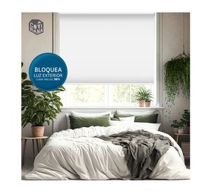 Cortina roller sunscreen 180x250 cm gris Cotidiana