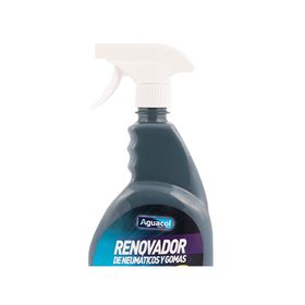 Renovador neumático 1 litro negro intenso Aguacol