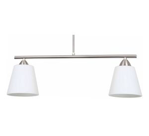 Lámpara colgar 2L E27 Luisa blanco Concept Lighting