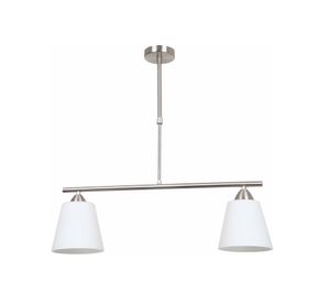 Lámpara colgar 2L E27 Luisa blanco Concept Lighting