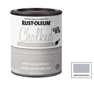 Pintura tizada Chalked gris envejecido mate Rust-Oleum