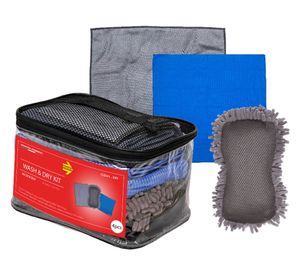 Kit limpieza microfibra 3 piezas Momo