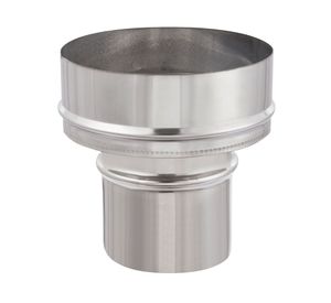 Adaptador 80 mm 5'' acero inoxidable Amesti