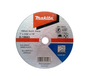 Disco corte metal 7" D-18683 recto Makita