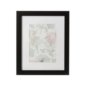 Marco foto 13x18 cm Paspartú negro Cotidiana