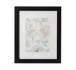 Marco foto 13x18 cm Paspartú negro Cotidiana