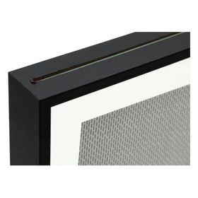 Marco 28x23 cm flotante negro Cotidiana.