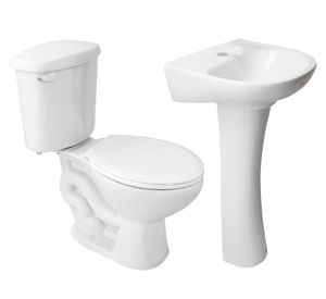 Sala de baño 30 cm Evolution blanco Fanaloza