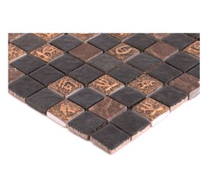 Malla mosaico 30x30 cm letras chinas Norglas