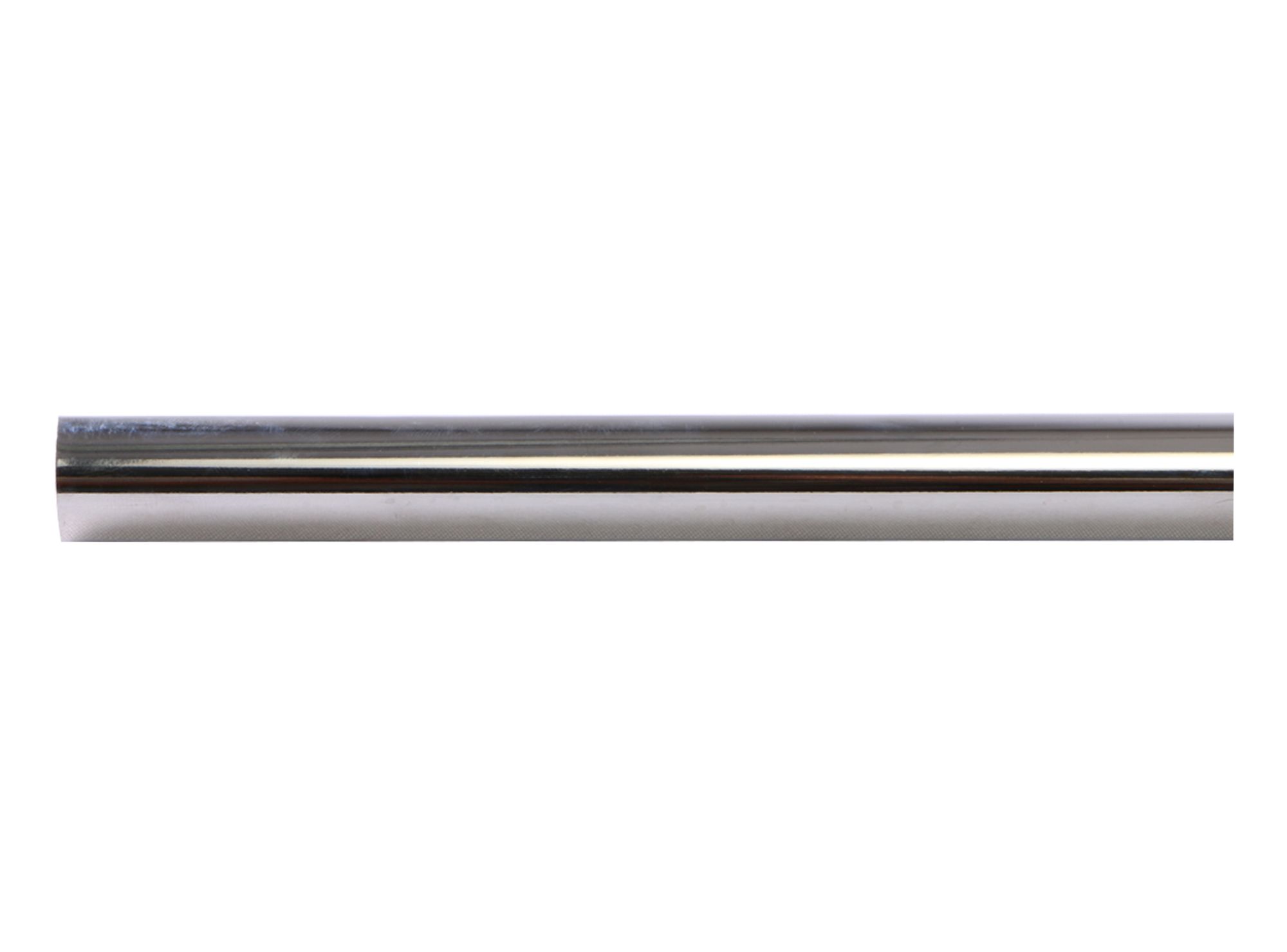 Tubo Cortina 16mm 1m Liso Cromado Metalhsa