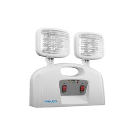 Lámpara emergencia 2 focos Philco