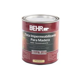 Protector de madera 1/4 galón semi transparente Behr