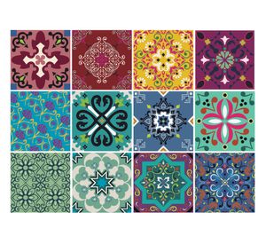 Vinilo adhesivo 15x15 cm Bruselas 12 unidades