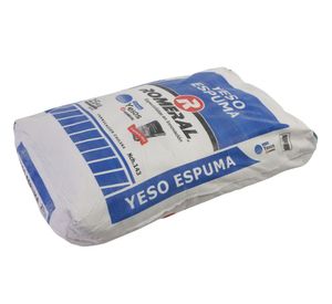 Yeso espuma 25 kg blanco Romeral