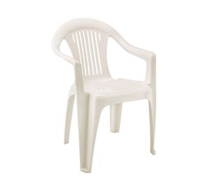 Silla Barcelona blanco Reyplast