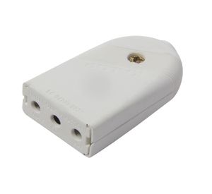 Enchufe hembra súper 2b + t 10 amp blanca Kalop