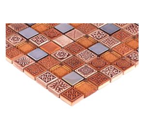 Malla mosaico 30x30 cm Basalú Norglas
