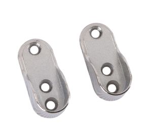 Soporte pared barra closet cromo x2 unidades hbt