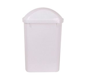 Papelero ahorra espacio 11,9 litros crudo Del Rey