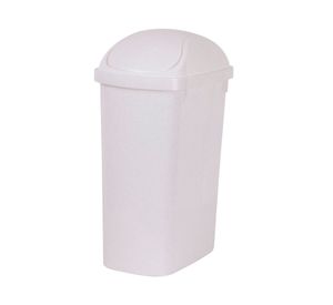 Papelero ahorra espacio 11,9 litros crudo Del Rey