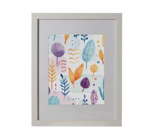 Marco foto 20x25 cm Paspartú blanco Cotidiana