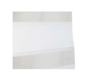 Cortina roller zebra 140x250 cm blanco Cotidiana