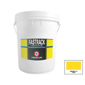 Pintura piso 1 tineta Fastrack amarillo mate Tricolor