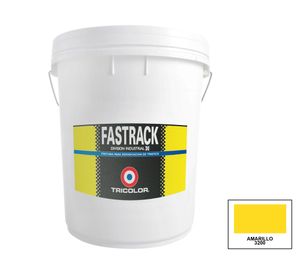 Pintura piso 1 tineta Fastrack amarillo mate Tricolor