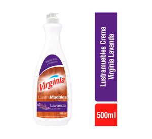 Lustramueble en crema 500 ml 8x9,5 cm aroma lavanda Virginia