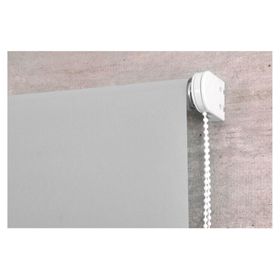 Cortina roller blackout 120x165 cm gris claro Cotidiana