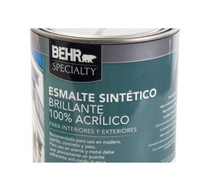 ESMALTE SINTETICO BEHR BASE OSCURA 1/4GL