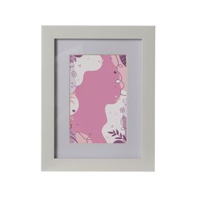 Marco foto 10x15 cm Paspartú blanco Cotidiana