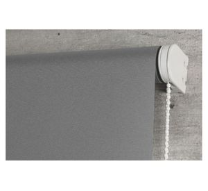 Cortina roller blackout 150x165 cm gris oscuro Cotidiana