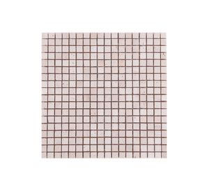 Malla de mármol 30x30 cm travertino beige Norglas