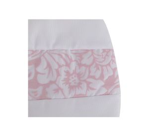 Set de baño 3 piezas palo rosa blanco Cotidiana