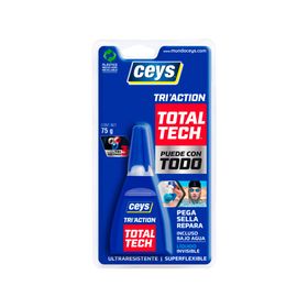 Adhesivo sellador 75 gr Total Tech Triaction transparente Ceys