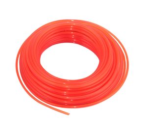 Nylon cortacésped 15 m 2,4 mm naranjo Oregon