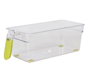 Organizador con mango 9,45x12x28,3 cm acrílico Cotidiana