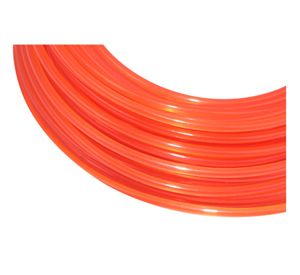 Nylon cortacésped 15 m 2,4 mm naranjo Oregon