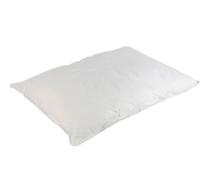 Almohada plumas 233 hilos 70x50 cm blanco Cotidiana