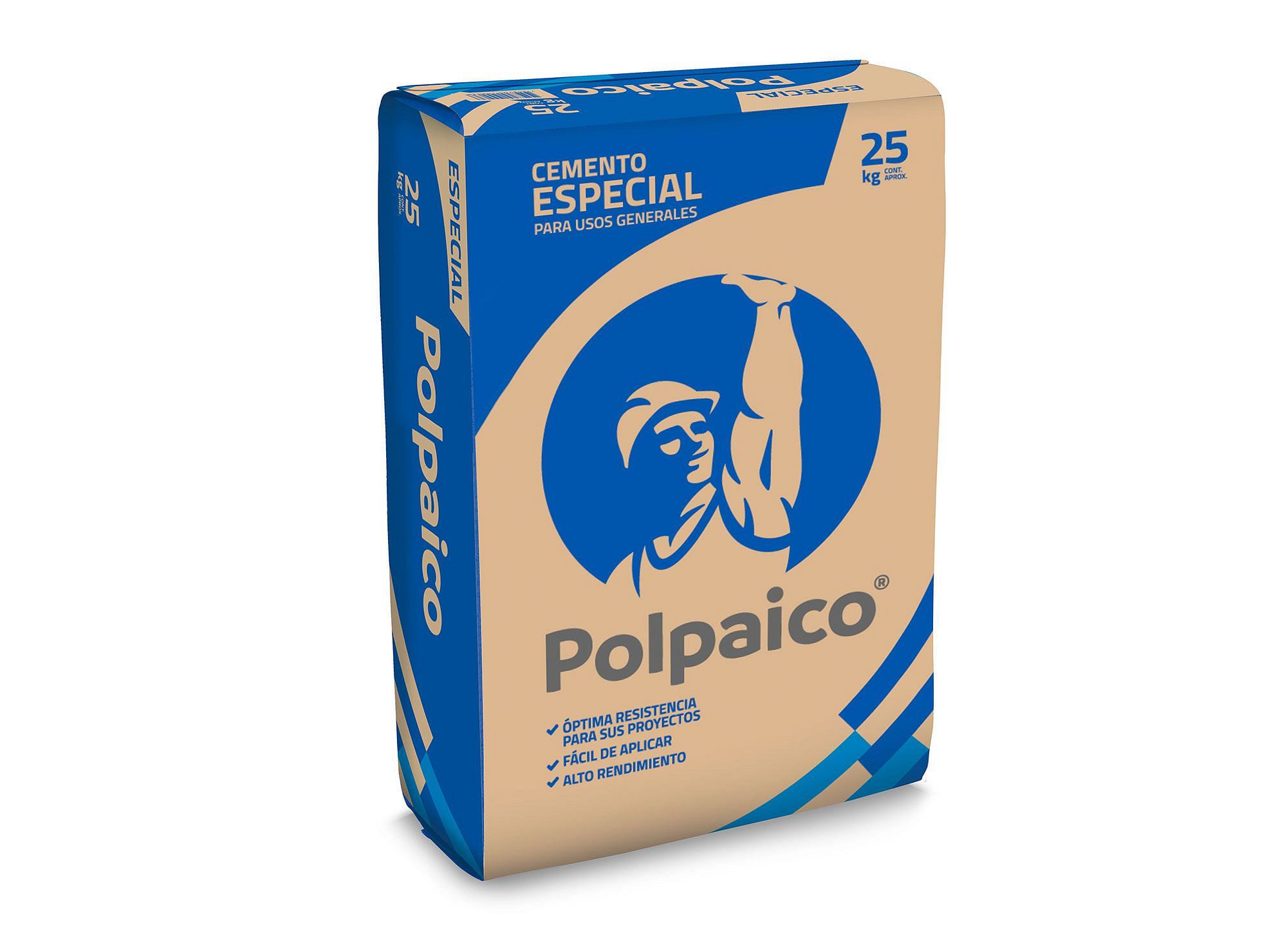 Cemento especial 25 kg Polpaico