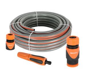 Kit manguera 1,2'' 20 m gris/naranjo Roots