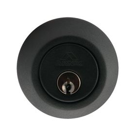 Cerrojo seguridad puerta entrada mariposa negro Arnik