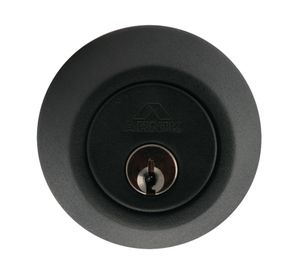 Cerrojo seguridad puerta entrada mariposa negro Arnik