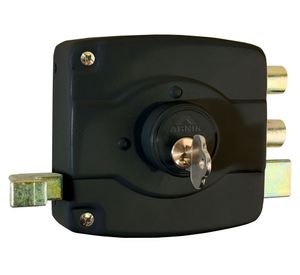 Cerradura sobreponer acceso principal/ reja AR01N+ negro Arnik