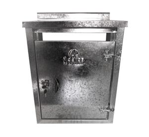 Gabinete galvanizado 7-10 con toldo, espesor 0,4 mm Aceros de la Rivera