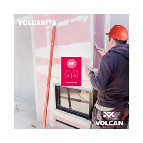 Plancha yeso cartón 12,5x1200x2400 mm RF BR rojo Volcán