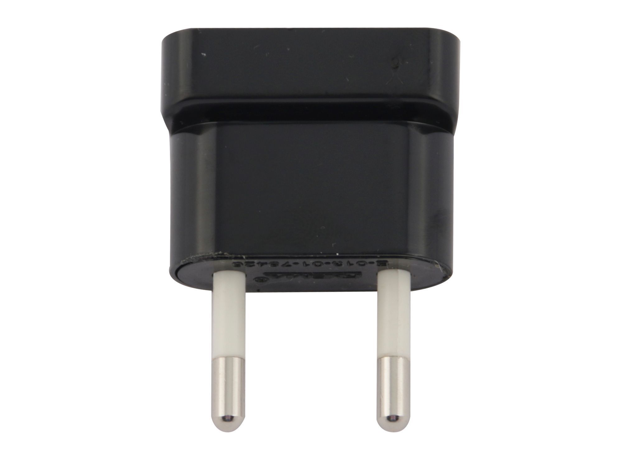 Adaptador patas planas 10A 250V negro Rema