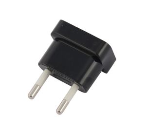 Adaptador patas planas 10A 250V negro Rema