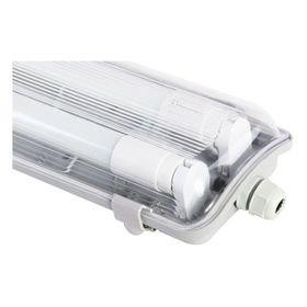 Equipo estanco 2L LED 66cm blanco/gris Drl